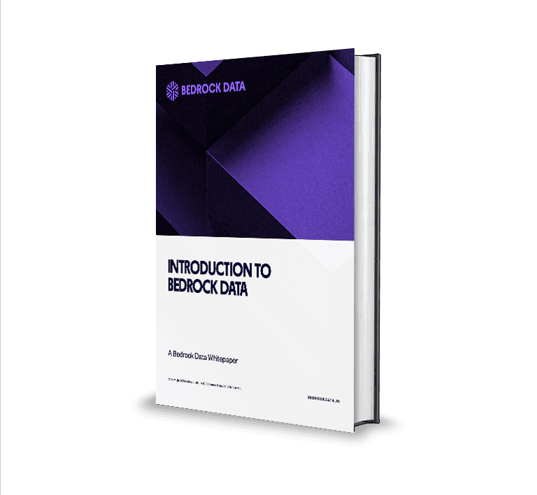 a book titled introduction to bedrock security by bedrock data